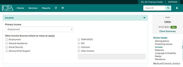 Income Sources