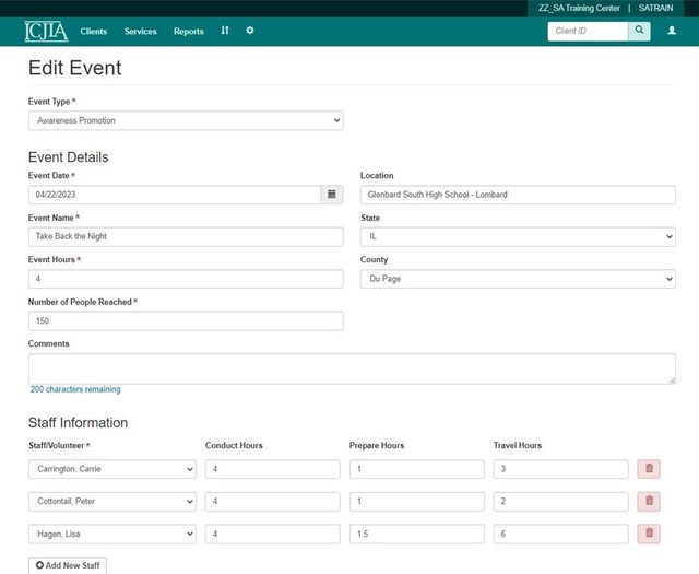 Events