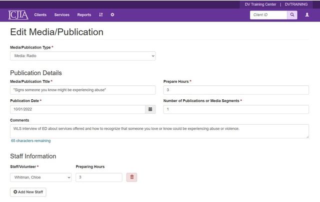 Media + Publications
