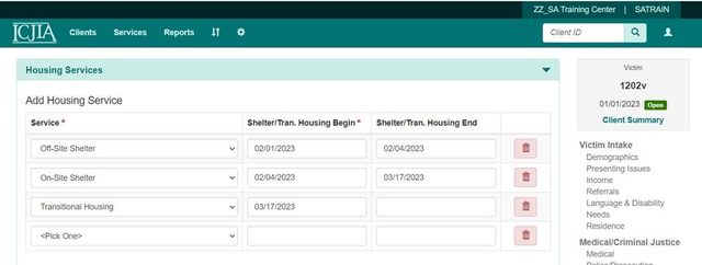 Housing Services