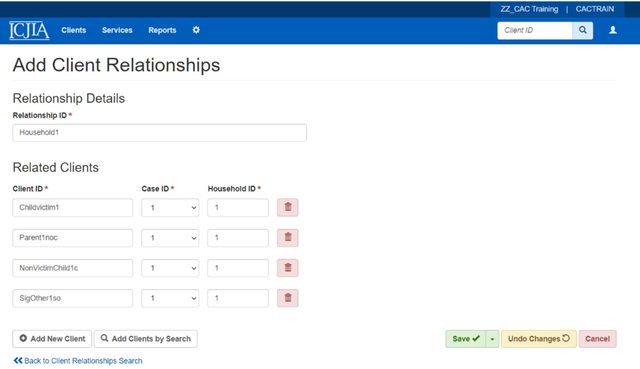 Client Relationships