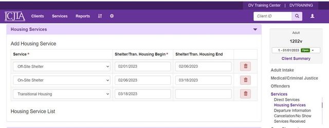 Housing Services